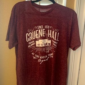 Historic Gruene Hall tshirt!